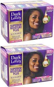 Dark And Lovely Superior Moisture Plus Super Coarse Hair Kit Cream - 305ml (Pack Of 2)