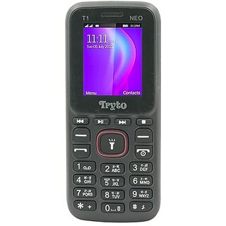 Tryto Neo (Dual Sim, 1.8 Inch Display, 1100mAh Battery, Black)