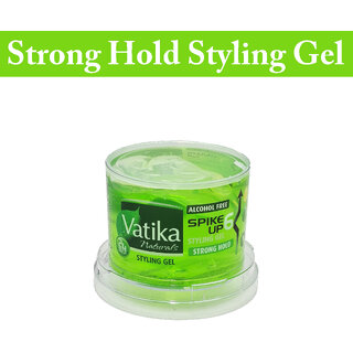                       Naturals Strong Hold Styling Vatika Gel - 250ml                                              