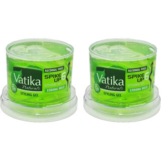 Vatika Strong Hold Styling Gel - Pack Of 2 (250ml) Vatika Strong Hold Styling Gel - Pack Of 2 (250ml)