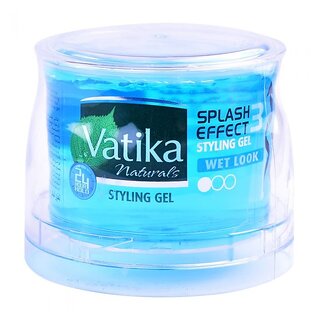                       Wet Look Splash Effect Styling Vatika Gel - (250ml)                                              