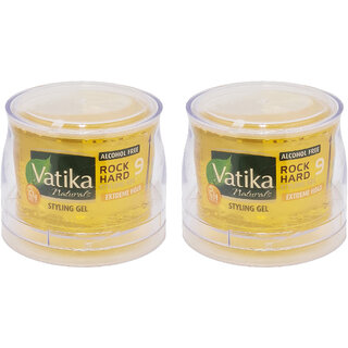                       Vatika Naturals Extreme Hold Styling Gel - 250ml (Pack Of 2)                                              