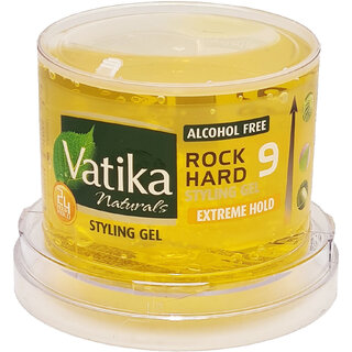 Vatika Rock Hard Styling Gel - Pack Of 1 (250ml) Vatika Rock Hard Styling Gel - Pack Of 1 (250ml)