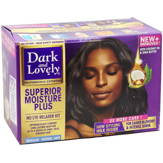                       Dark And Lovely Superior Moisture Plus Regular Hair Kit Cream - 350ml                                              