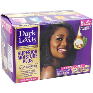 Dark And Lovely Superior Moisture Plus Super Coarse Hair Kit Cream - 305ml