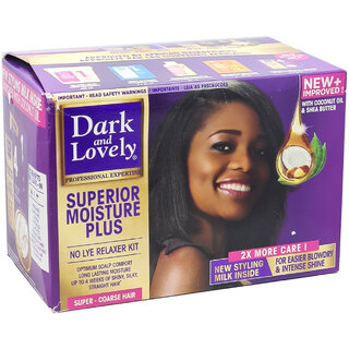                       Dark And Lovely Superior Moisture Plus Super Coarse Hair Kit Cream - 305ml                                              