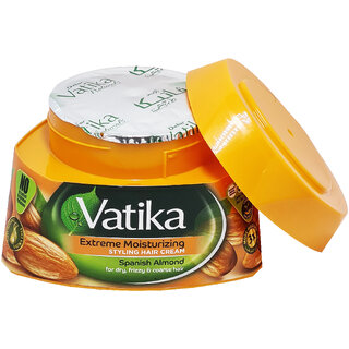                       Vatika Extreme Moisturizing Styling Hair Cream (140ml)                                              