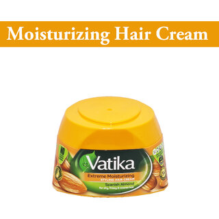                       Extreme Moisturizing Styling Hair Vatika Cream - 140ml                                              