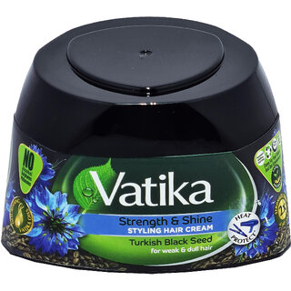                       Vatika Strength & Shine Styling Hair Cream - 140ml                                              