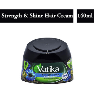                       Strength & Shine Styling Hair Vatika Cream - 140ml                                              