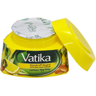 Lemon, Tea Tree & Almond Styling Hair Vatika Cream - 140ml Lemon, Tea Tree & Almond Styling Hair Vatika Cream - 140ml