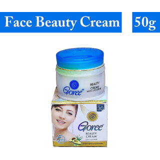                       Goree Beauty With Avocado  Aloevera Cream - (50gm)                                              