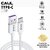 CAUL USB Type C Cable 1 m CU10 5A 1M  (Compatible with Mobiles,Tablet, Smartwatch, Smartphones, Speakers, oppo, Vivo, Samsung, Oneplus, White, One Cable)