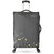 Flash 68 cm Stylish Check-in Travel Luggage & Suitcase For Men and Women Grey
