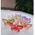 Mini Butterfly Crystal Effects Hair Clature for Women  Girls Multi Color, Pack of 6