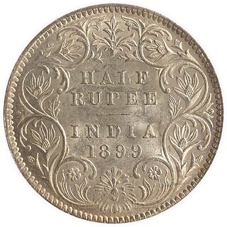                       Half Rupees 1899                                              