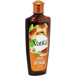 Vatika Argan Moisture Soft Enriched Hair Oil - 200ml Vatika Argan Moisture Soft Enriched Hair Oil - 200ml