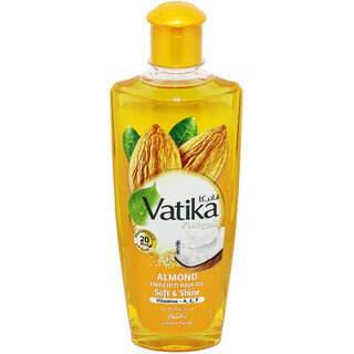                       Vatika Almond Soft & Shine Enriched Hair Oil - 200ml                                              