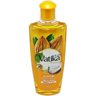                       Vatika Soft & Shine Almond Enriched Hair Oil (200ml)                                              