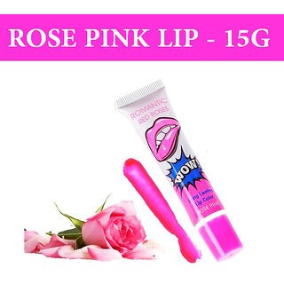 Romantic Bear Rose Pink WOW Long Lasting Tint Lip Peel Off - 15g