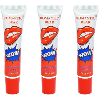                       Romantic Bear Wow Sexy Red (15g) - Pack Of 3                                              