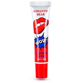                       WOW Long Lasting Tint Lip Peel Off - SEXY RED (15g)                                              