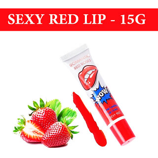                       Romantic Bear Sexy Red WOW Long Lasting Tint Lip Peel Off - 15g                                              