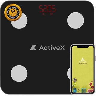 ActiveX (Australia) Savvy Smart Bluetooth Body Composition Weighing Scale ActiveX (Australia) Savvy Smart Bluetooth Body Composition Weighing Scale