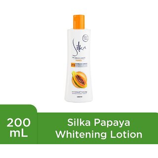 Silka Papaya Whitening Body lotion - (200ml) Silka Papaya Whitening Body lotion - (200ml)