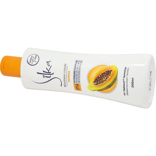                       Silka Papaya Whitening Lotion SPF6 - 200ml                                              