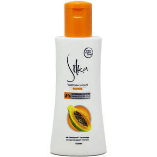 Silka Papaya Whitening Body lotion - (100ml) Silka Papaya Whitening Body lotion - (100ml)