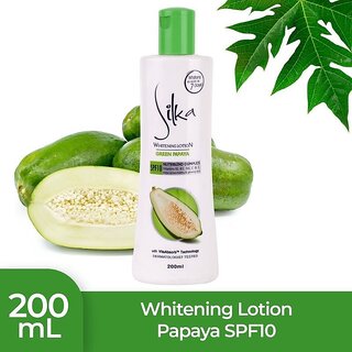 Silka Green Papaya Whitening Body lotion - (200ml) Silka Green Papaya Whitening Body lotion - (200ml)