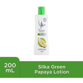                       Silka Skin Whitening Lotion Green Papaya (200ml)                                              