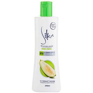 Silka Green Papaya Skin Whitening Body lotion - Pack Of 1 (200ml) Silka Green Papaya Skin Whitening Body lotion - Pack Of 1 (200ml)