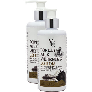                       YC Donkey Milk Whitening Lotion - 250g (Pack Of 2)                                              