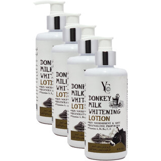 YC Donkey Milk Whitening Lotion - 250g (Pack Of 4) YC Donkey Milk Whitening Lotion - 250g (Pack Of 4)