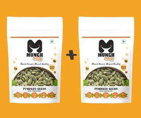 Premium Pumpkin seeds for Snacking | 400 gm