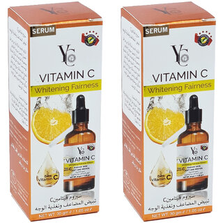                       YC Vitamin C Whitening Fairness Serum - 30gm (Pack of 2)                                              