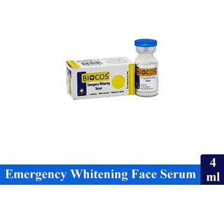                       Biocos Emergency Skin Whitening Serum - 4ml                                              