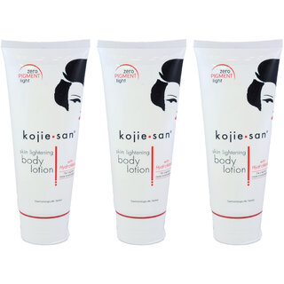                       Kojie San Skin Lightening Body Lotion - 200g (Pack Of 3)                                              