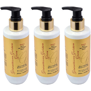                       Mistline Golden Body Lotion - Pack Of 3 (250ml)                                              