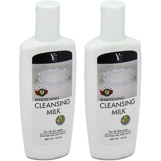                       YC Whitening Cleansing Milk Lotion - 120ml (Pack Of 2)                                              
