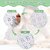 Sank (4 Book + 10 Refill) Number Tracing Book for Preschoolers with Pen, Magic Calligraphy Copybook
