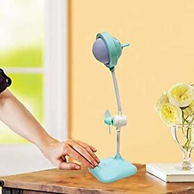 UnV Touch LED Lamp with Fan, Touch Sensor Study Lamp