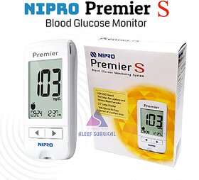 Nipro Premier S Glucometer with 100 Strips