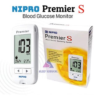 Nipro Premier S Glucometer with 100 Strips