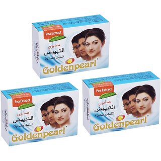 Golden Pearl Whitening For Normal Skin Soap - 100g (Pack Of 3) Golden Pearl Whitening For Normal Skin Soap - 100g (Pack Of 3)