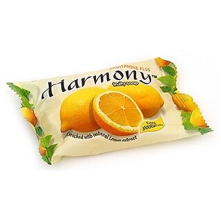                       Harmony Fruity Enriched Lemon Extract Soap - 75gm                                              