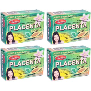                       Renew Placenta Classic Herbal Beauty Soap - 135g (Pack Of 4)                                              