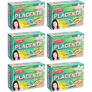                       Renew Placenta Classic Herbal Beauty Soap - 135g (Pack Of 6)                                              